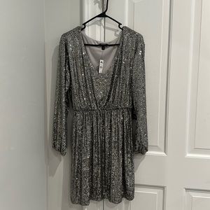 Express sequin dress, new with tag , size Medium